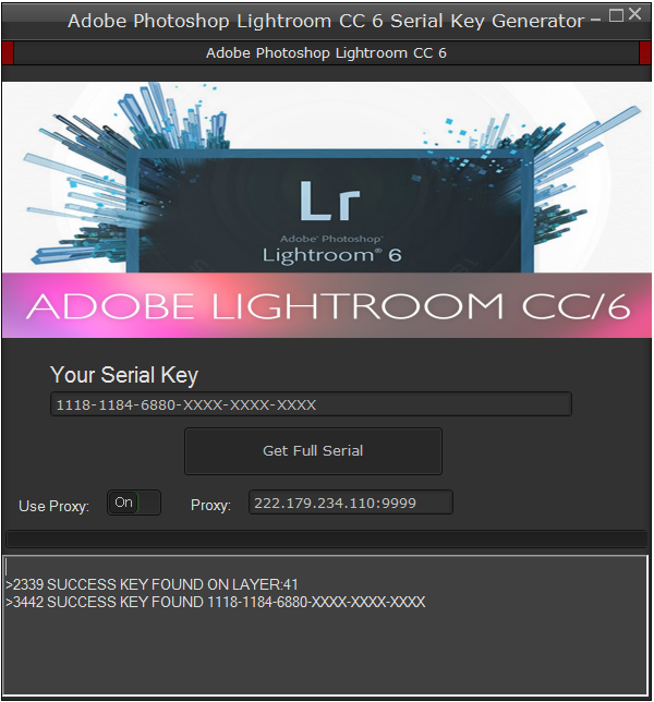 Photoshop Lightroom 6.0 Serial Key 909492911